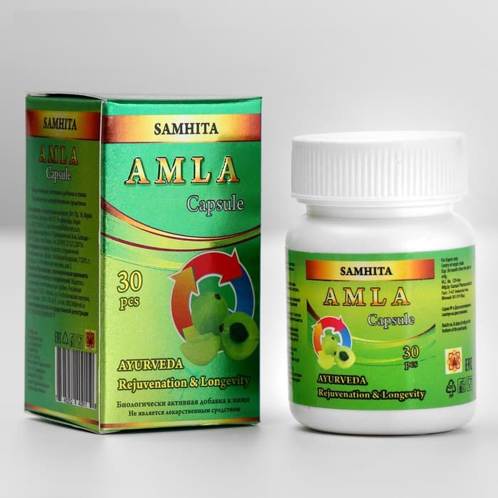 Amla Capsule Samhita 30 капс - Амла Самхита