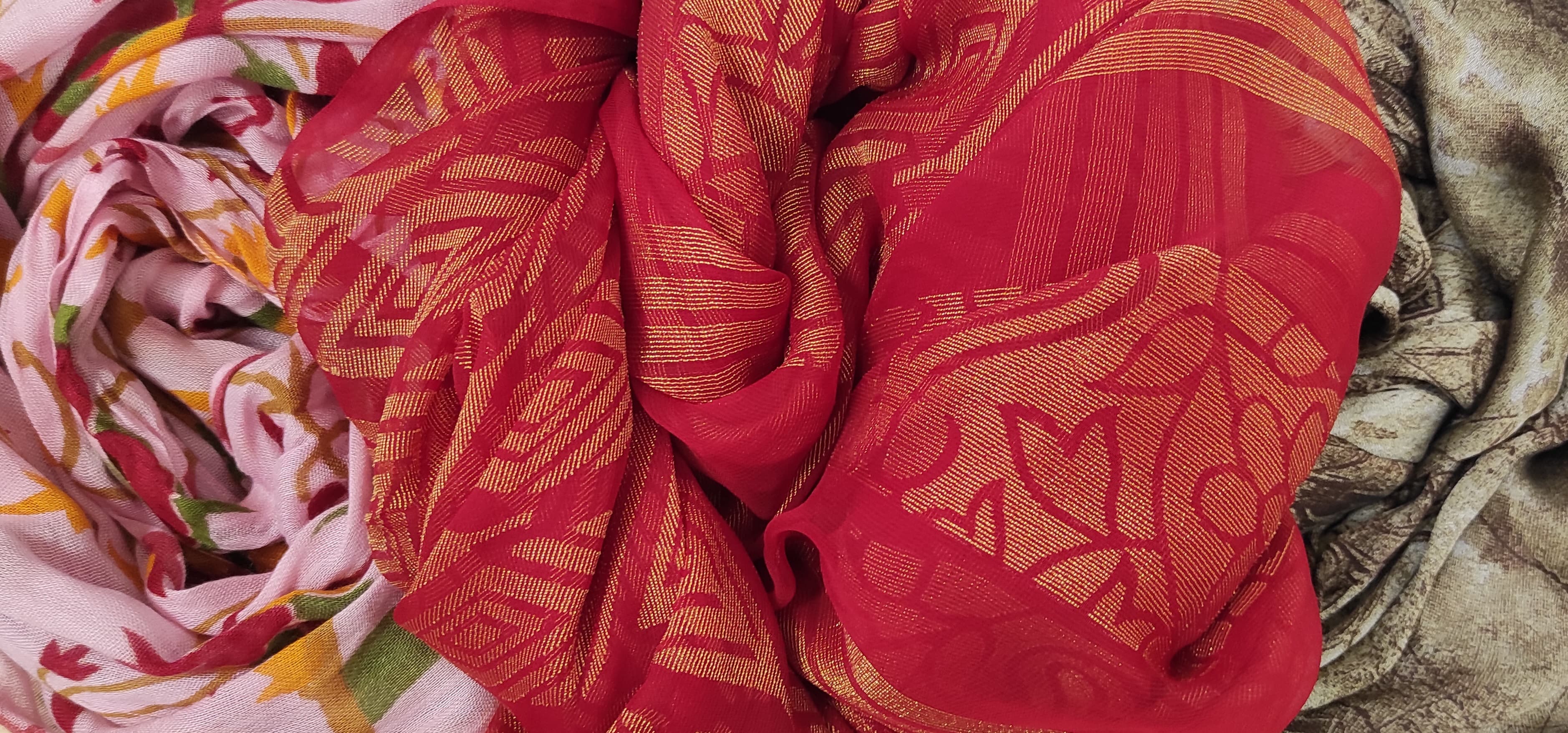 01154 Шарф в ассортименте (шифон, вискоза)