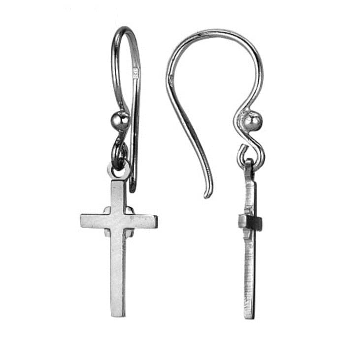 01659 Серьги, покрытие серебрение с оксидированием